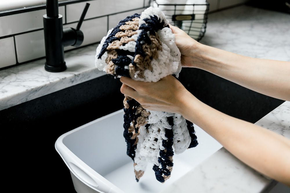 How to Wash Crochet Blanket